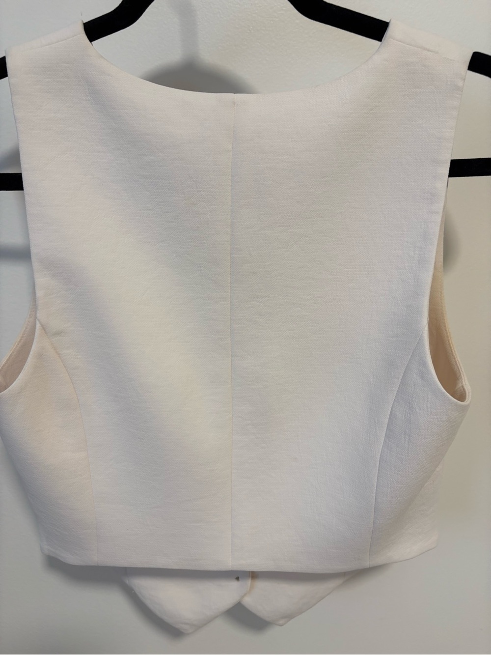 Aritzia Effortless pant & Tailored Vest Set in light birch - Picture 7 of 11